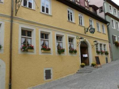 Biohotel Zum Baren Rothenburg ob der Tauber Buitenkant foto